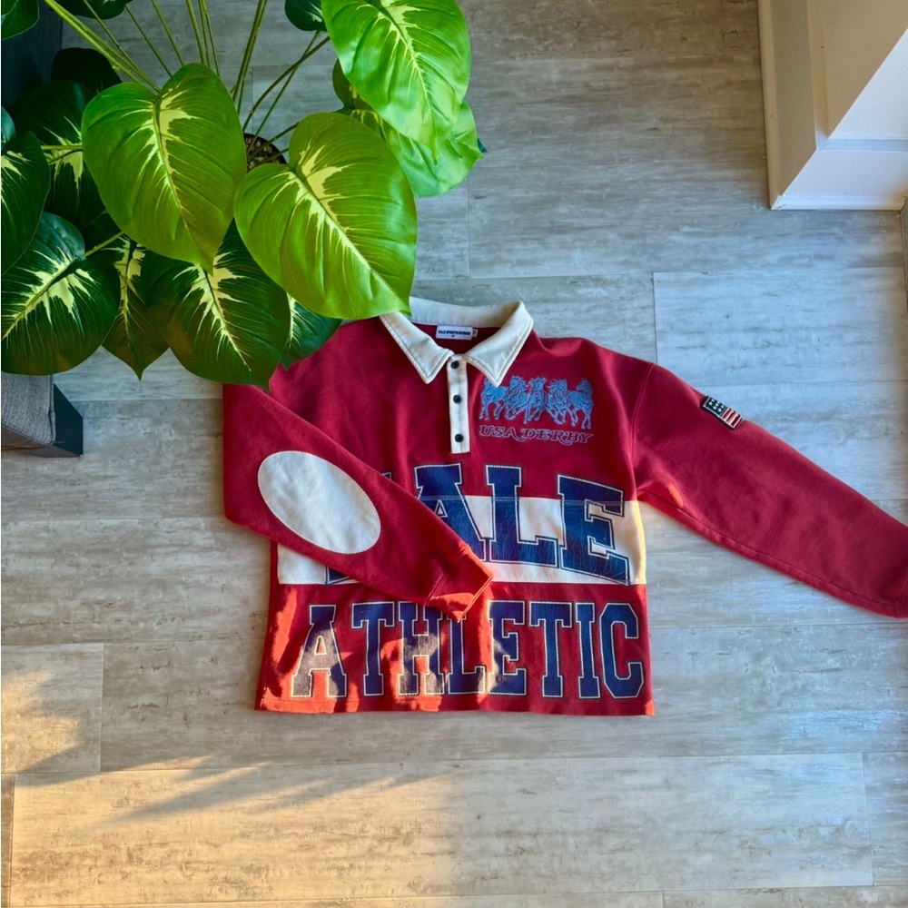 Vale Luxury Red Long Sleeve Shirt